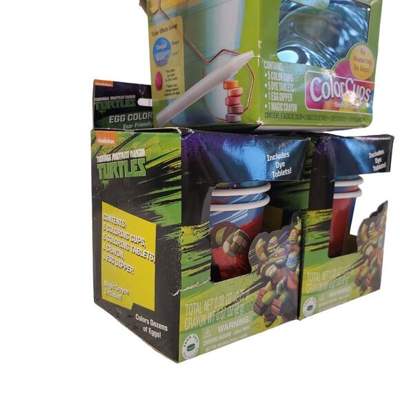 Teenage Mutant Ninja Turtles Egg Coloring Kit PAAS Easter Egg Coloring Kits - Picture 3 of 9